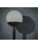 Pia Guidetti Crippa for Luci Glass and Chrome Italian Floor Lamp, 1970