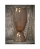 Barovier & Toso Murano Pink Blown Glass Italian Midcentury Table Lamp, 1980 Barovier & Toso Murano Pink Blown Glass Italian Midcentury Table Lamp, 1980