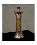 Nucci Valsecchi Brass and Chrome Table Lamp, 1970 Nucci Valsecchi Brass and Chrome Table Lamp, 1970