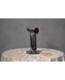 MidCentury Chrome Round Italian Manufacturing Table Lamp, 1960