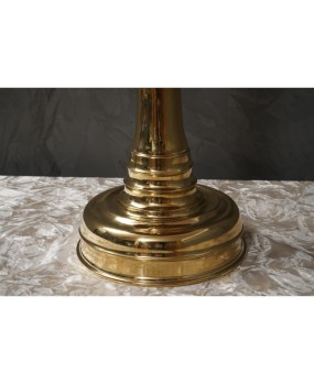 MidCentury Brass and Bamboo Table Lamp, 1990