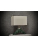 Indian Green Marble and Murano Glass Table Lamp, 2000 Indian Green Marble and Murano Glass Table Lamp, 2000