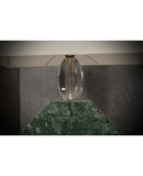 Indian Green Marble and Murano Glass Table Lamp, 2000 Indian Green Marble and Murano Glass Table Lamp, 2000