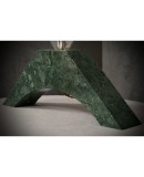 Indian Green Marble and Murano Glass Table Lamp, 2000 Indian Green Marble and Murano Glass Table Lamp, 2000