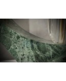 Indian Green Marble and Murano Glass Table Lamp, 2000 Indian Green Marble and Murano Glass Table Lamp, 2000