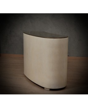 MidCentury Goatskin Italian Commode, 1980