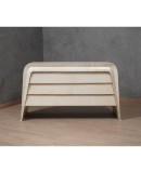 MidCentury Goatskin Italian Chest of Drawer, 1990
