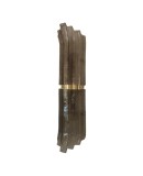 Murano Smoky Art Glass and Brass Wall Light and Sconces, 2000 Murano Smoky Art Glass and Brass Wall Light and Sconces, 2000