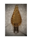 Murano Glass Amber Color Wall Light and Sconces, 1980 Murano Glass Amber Color Wall Light and Sconces, 1980