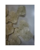 Murano Art Glass and Brass Midcentury Chandelier / Wall Light, 2000 Murano Art Glass and Brass Midcentury Chandelier / Wall Light, 2000