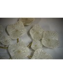 Murano Art Glass and Brass Midcentury Chandelier / Wall Light, 2000 Murano Art Glass and Brass Midcentury Chandelier / Wall Light, 2000