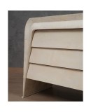 MidCentury Goatskin Italian Chest of Drawer, 1990