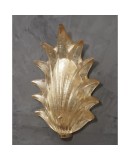 Murano Green Glass and Brass Wall Light, 1990 Murano Green Glass and Brass Wall Light, 1990