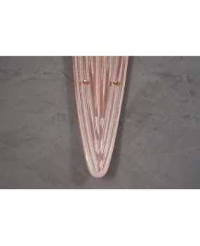 Murano Glass Pink Color Wall Light.