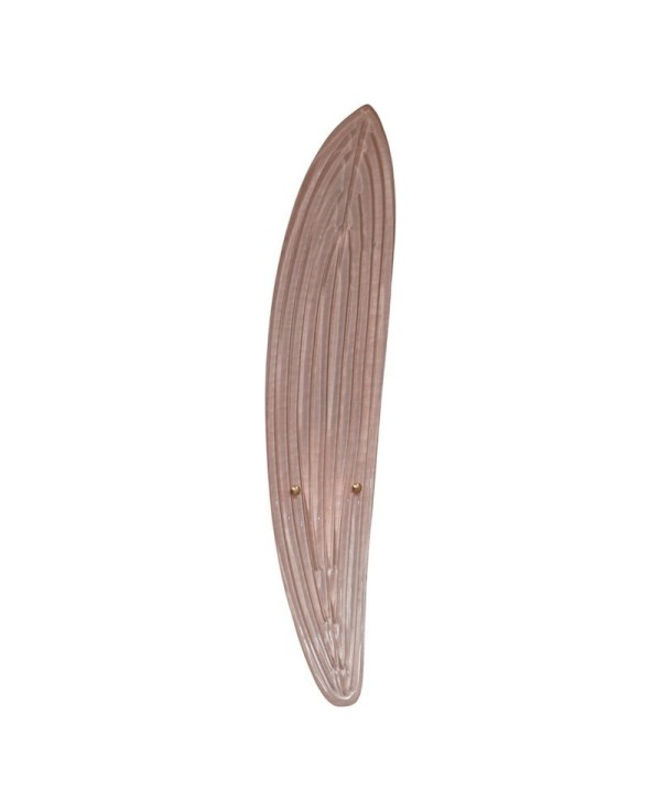 Murano Glass Pink Color Wall Light. Murano Glass Pink Color Wall Light.