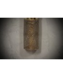 Murano Art Glass Dove-Gray Color and Brass Wall Light. Murano Art Glass Dove-Gray Color and Brass Wall Light.