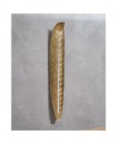 Murano Art Glass Gold and White Wall Light, 1970. Murano Art Glass Gold and White Wall Light, 1970.