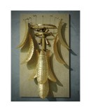 AP 109 Applique Mid-Century foglia oro in vetro di Murano, 1980 AP 109 Applique Mid-Century foglia oro in vetro di Murano, 1980