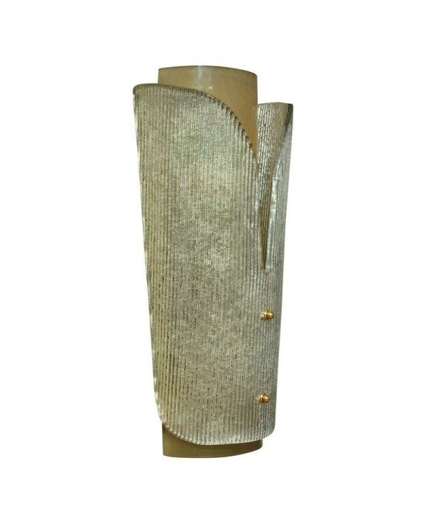 Murano Art Glass Mid-Century Wall Light, 1970 Murano Art Glass Mid-Century Wall Light, 1970