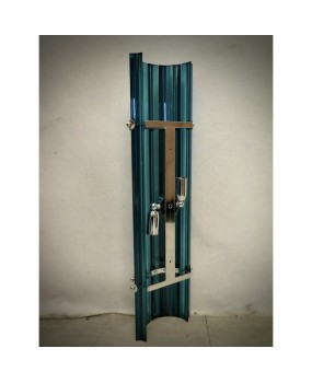 AP 99 Appliques in vetro di murano e metallo cromato