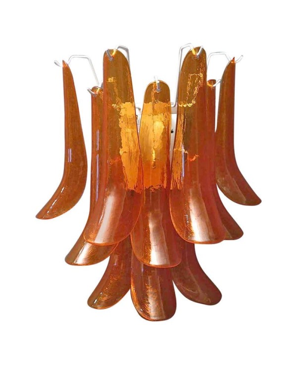 AP 94 Coppia di applique in vetro di Murano