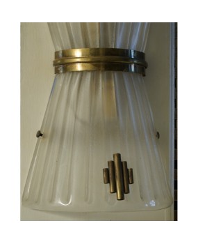 AP 77 COPPIA DI APPLIQUE ART DECO'