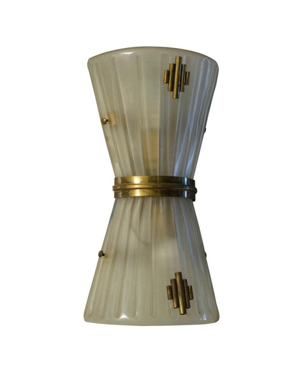 AP 77 COPPIA DI APPLIQUE ART DECO' AP 77 COPPIA DI APPLIQUE ART DECO'