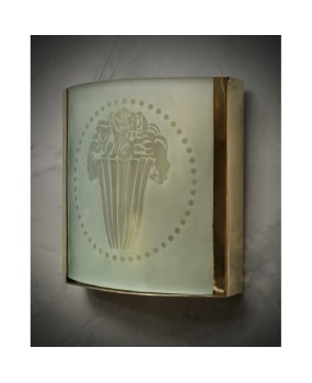 AP 16 COPPIA DI APPLIQUE ART DECO'