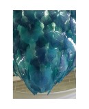 L 68 Lampadario Turchese in vetro di Murano 1950 L 68 Lampadario Turchese in vetro di Murano 1950