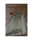 L 66 Lampadario alla maniera di Max Ingrand