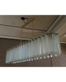 L 66 Lampadario alla maniera di Max Ingrand