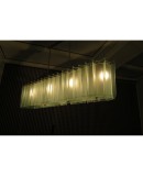 L 66 Lampadario alla maniera di Max Ingrand