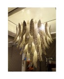 L 62 Importante lampadario in vetro di Murano
