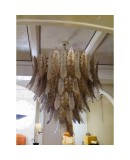 L 62 Importante lampadario in vetro di Murano