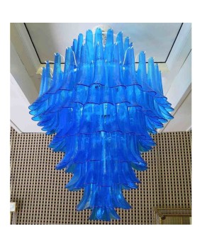 L 42 Lampadario Attribuito alla vetreria Mazzega