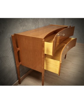C 121 Cassettiere Mid-Century in legno di ciliegio Italia, 1970