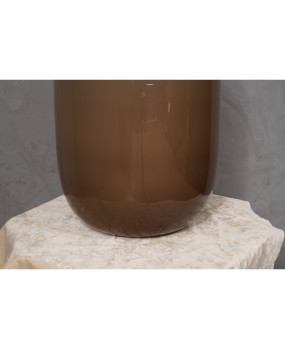 V 51 Vaso in vetro artistico di Murano Tortora, 1950