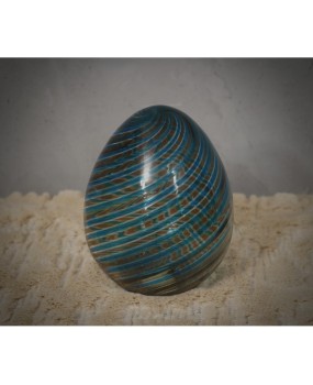 Venini Murano Art Glass Egg 50° ConfArtigianato Series Egg, 1997