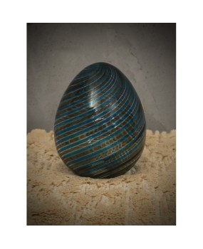 Venini Murano Art Glass Egg 50° ConfArtigianato Series Egg, 1997