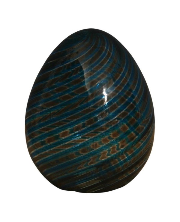 Venini Murano Art Glass Egg 50° ConfArtigianato Series Egg, 1997 Venini Murano Art Glass Egg 50° ConfArtigianato Series Egg, 1997