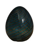 Venini Murano Art Glass Egg 50° ConfArtigianato Series Egg, 1997 Venini Murano Art Glass Egg 50° ConfArtigianato Series Egg, 1997