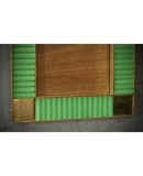 Murano Green Color Glass and Brass Mid-Century Picture Frames, 2000 Murano Green Color Glass and Brass Mid-Century Picture Frames, 2000