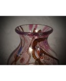 Murano Murrina Art Glass Mid-Century Glass Vase, 1980 Murano Murrina Art Glass Mid-Century Glass Vase, 1980