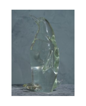 Murano Glass Penguin Sculpture, 1980