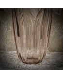 Murano Art Glass Transparent Pale Pink Vase, 1980 Murano Art Glass Transparent Pale Pink Vase, 1980