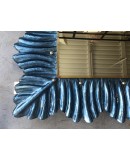SP 74 Murano Blu Color Glass and Brass Mid-Century Console / Wall Mirr SP 74 Murano Blu Color Glass and Brass Mid-Century Console / Wall Mirr