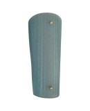 Murano Art Glass Aqua Green Color and Brass Wall Light and Sconces Murano Art Glass Aqua Green Color and Brass Wall Light and Sconces