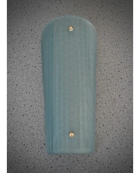 Murano Art Glass Aqua Green Color and Brass Wall Light and Sconces
