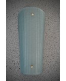 Murano Art Glass Aqua Green Color and Brass Wall Light and Sconces Murano Art Glass Aqua Green Color and Brass Wall Light and Sconces