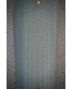 Murano Art Glass Aqua Green Color and Brass Wall Light and Sconces